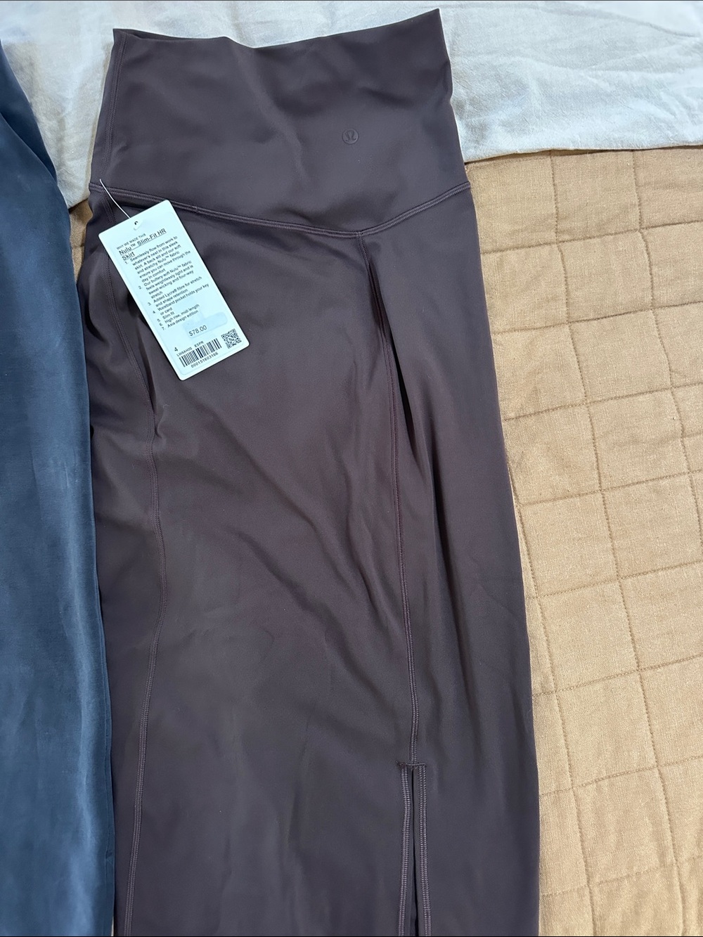 lululemon athletica Pencil Skirt Duo — Charcoal and Dark Brown - Picture 4 of 10